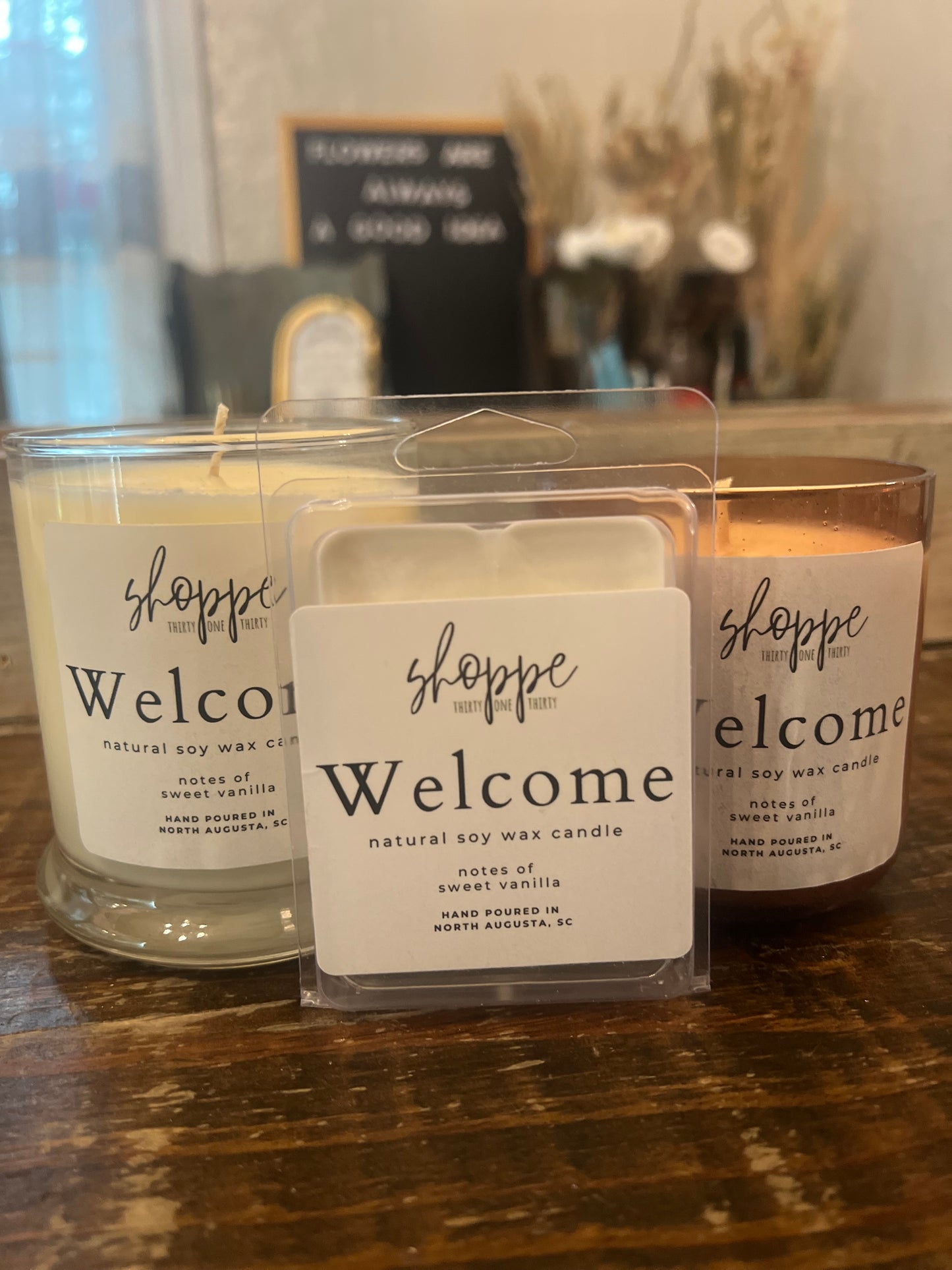 Welcome Candle Collection by Shoppe3130