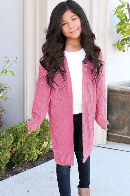 Youth Carlie Chunky Cardigan