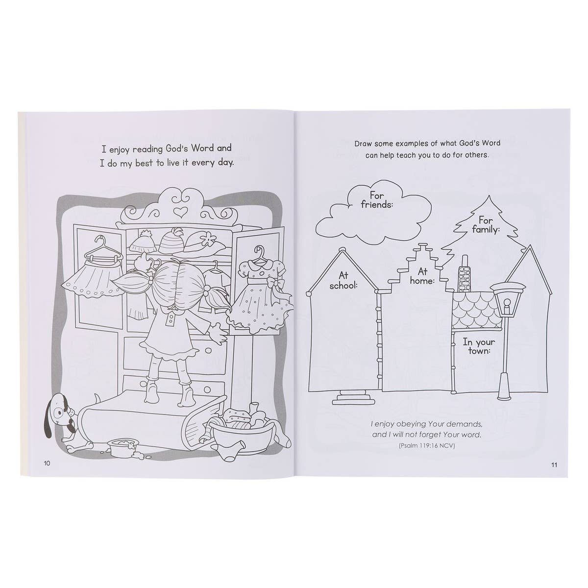 God's Word is Great Coloring and Activity Book