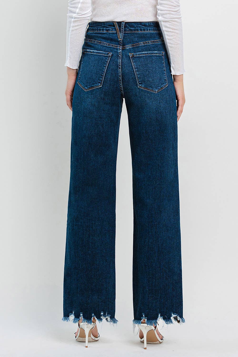 Curvy 90S Vintage Ultra High Rise Loose Fit Jeans