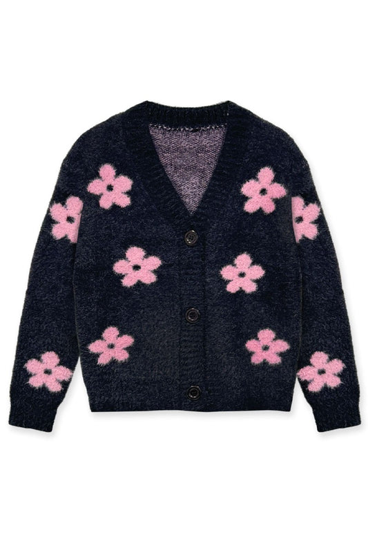 Youth Floral For Me Cardigan