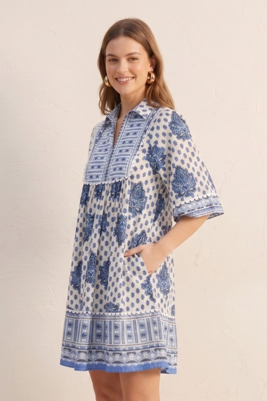 Southern Blue Belle Dress