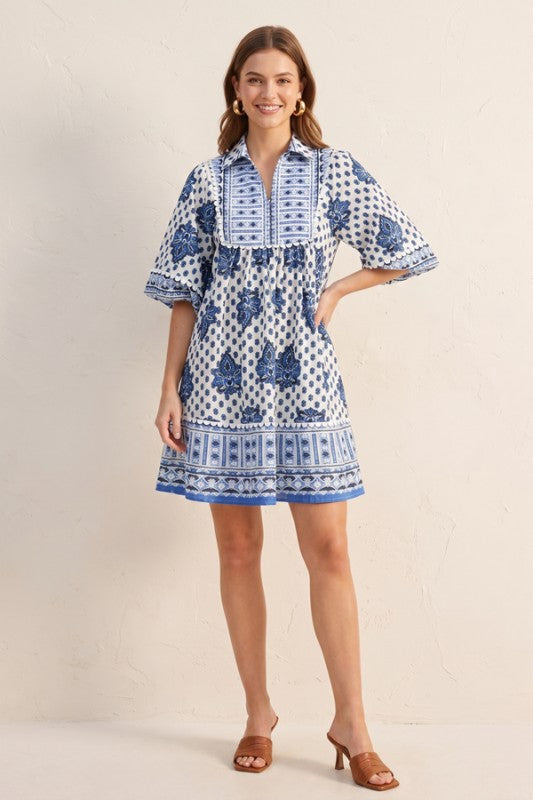 Southern Blue Belle Dress