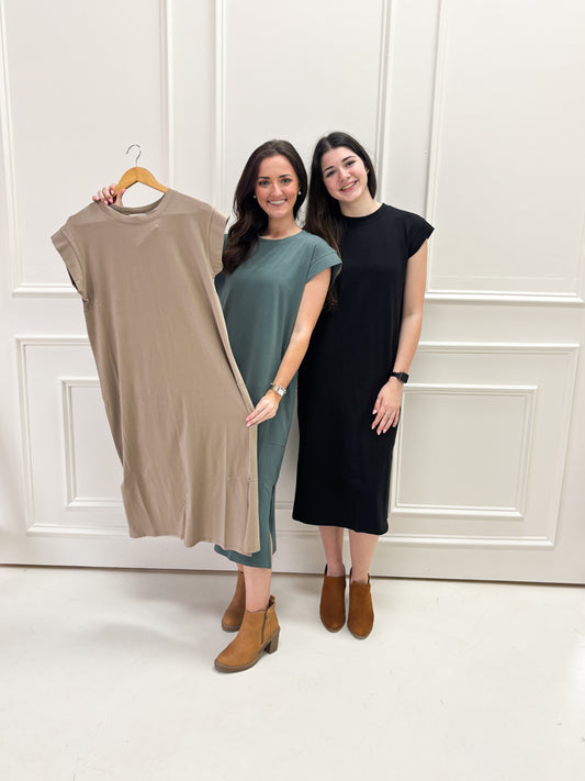 The Easy Living Midi Dress - Shoppe3130