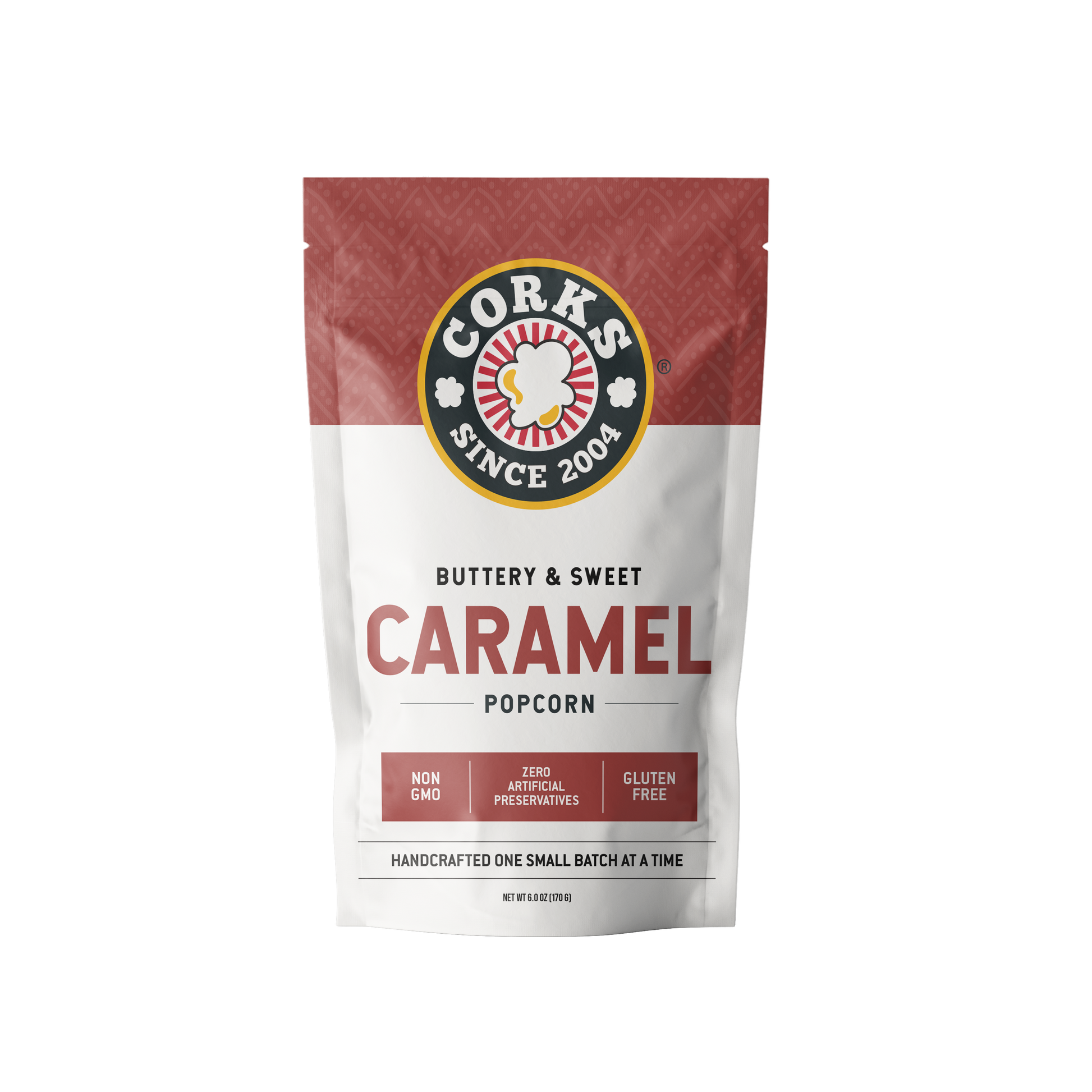 Corks Popcorn - Buttery Caramel Popcorn - 6.0 oz - Shoppe3130