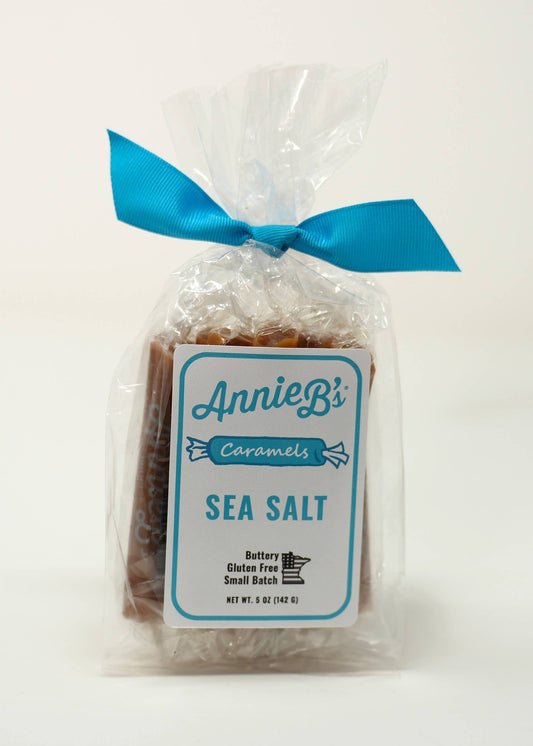 Annie B's - 10pc. Caramel Gift Bag -Sea Salt - Shoppe3130
