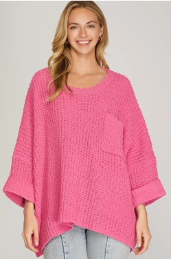 Macy Oversized Sweater Top