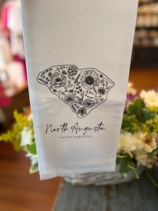 Hand Towel  Floral South Carolina