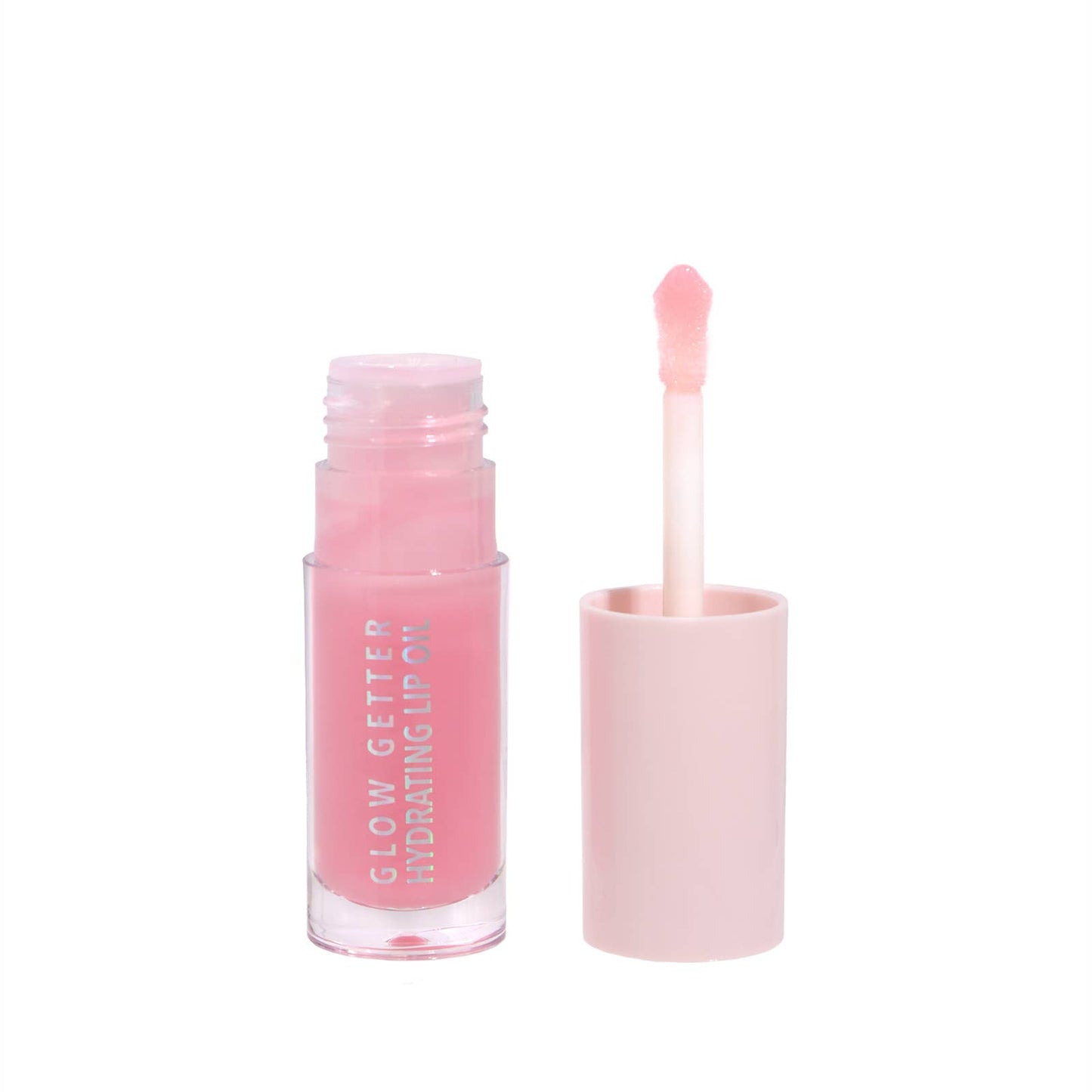 Glow Getter Hydrating Lip Oil BUBBLE PINK by Moira Cosmetics