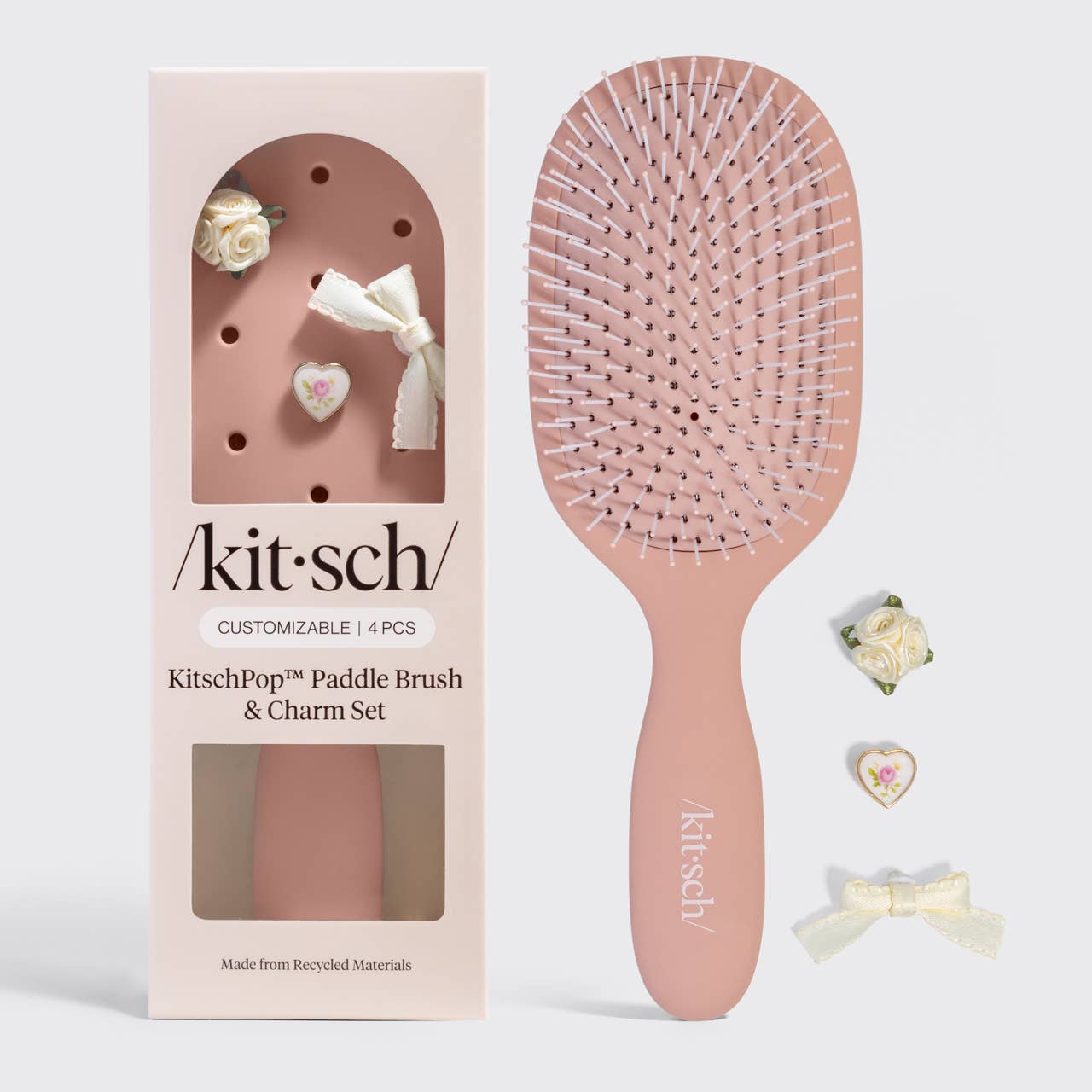 KITSCH - KitschPop™️ Paddle Brush - Terracotta - Shoppe3130