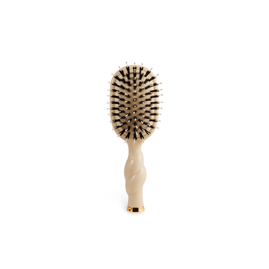 TELETIES - Mini Boar Brush | Tan - Shoppe3130