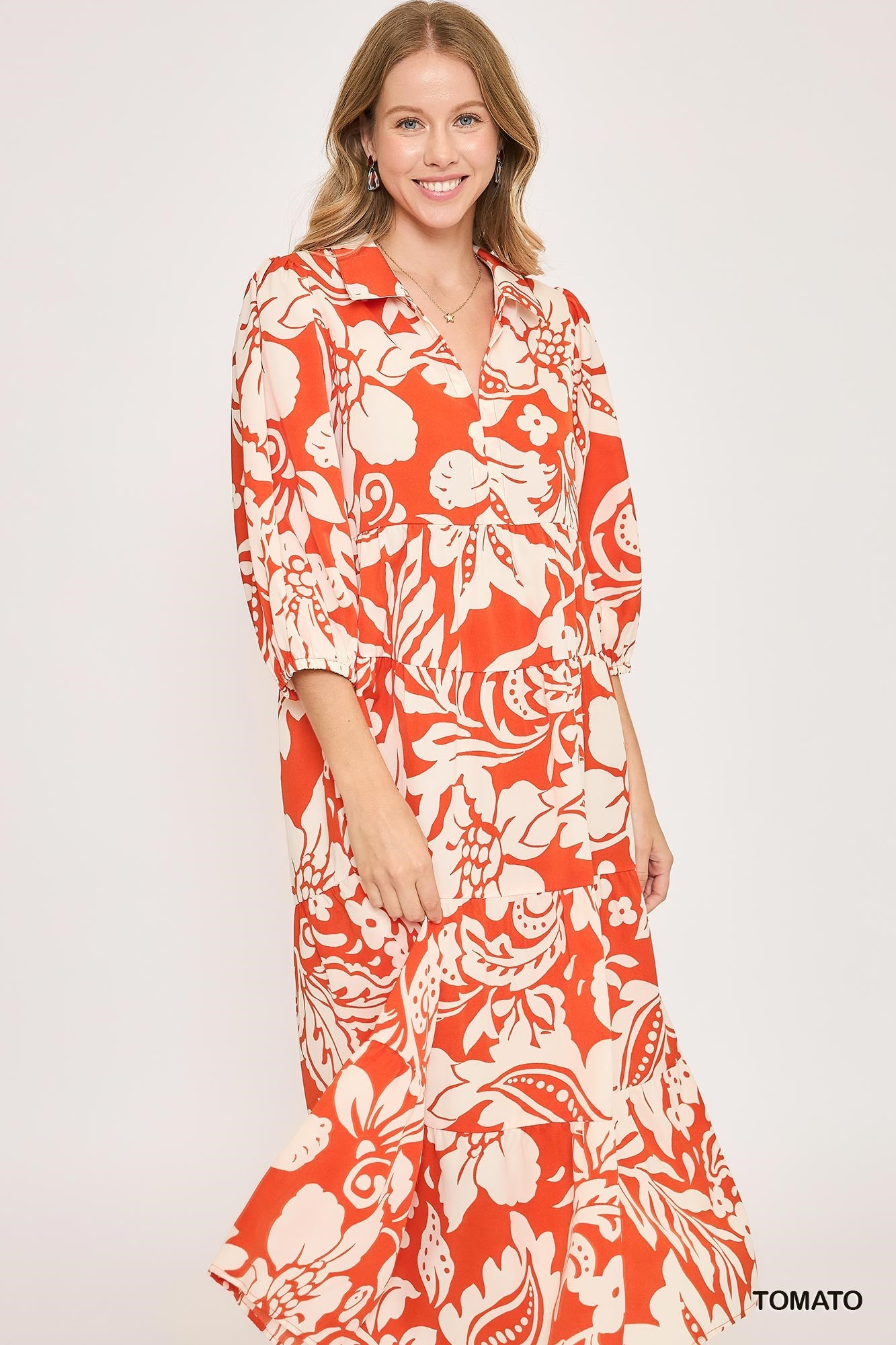 Carley Midi Dress - Shoppe3130