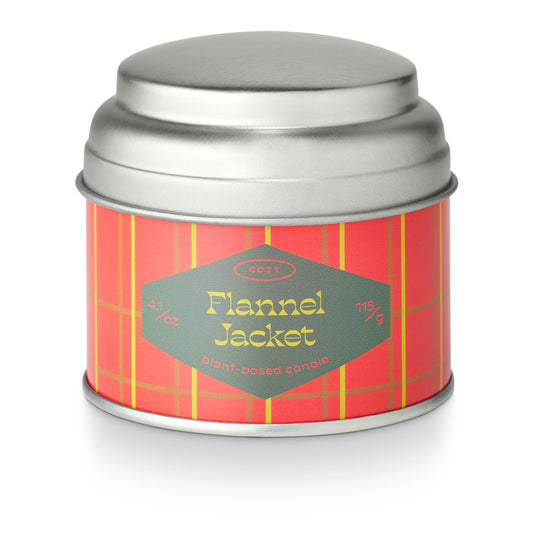 Flannel Jacket Grandpa's Tin