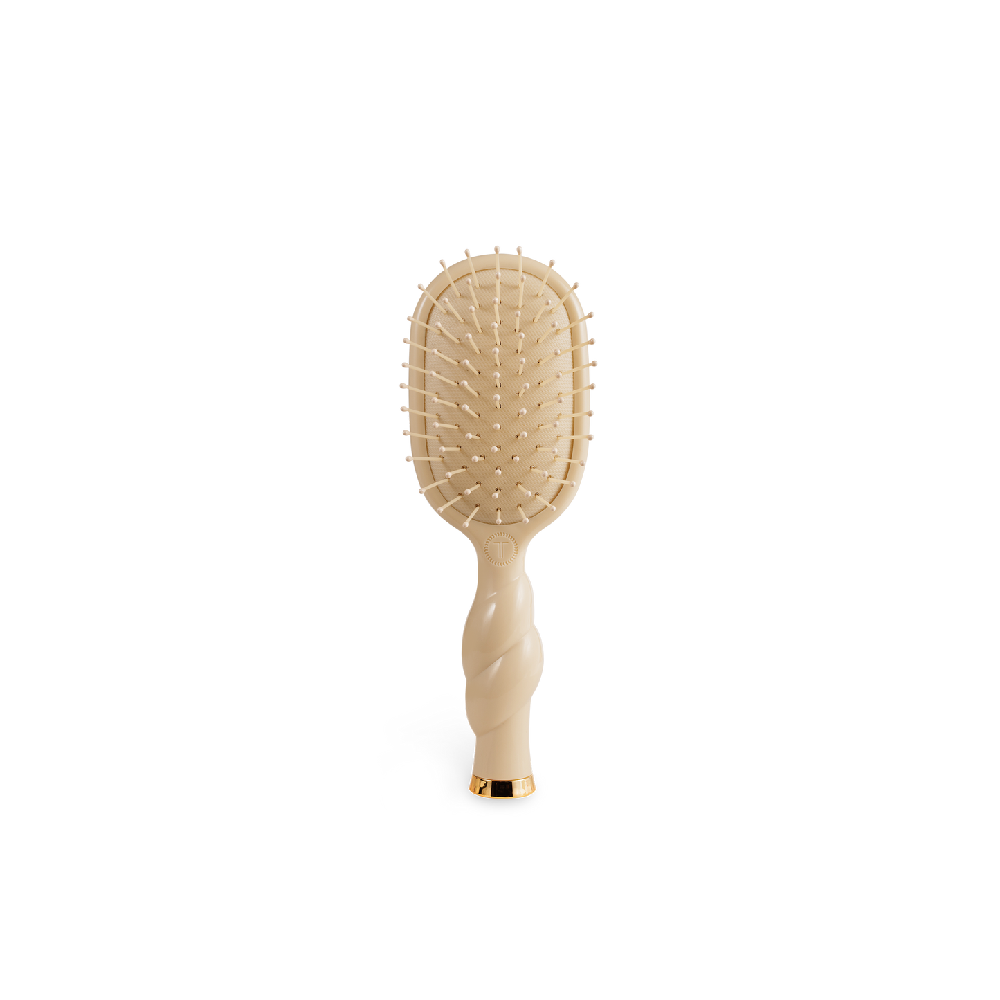 TELETIES - Mini Detangler Brush for Medium Hair - Tan - Shoppe3130