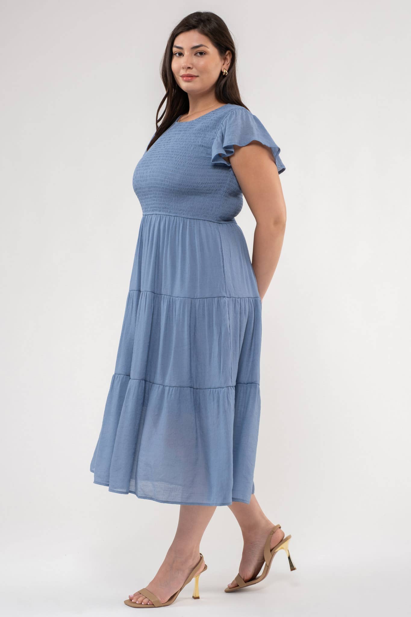 Blu sage 2025 plus size dresses