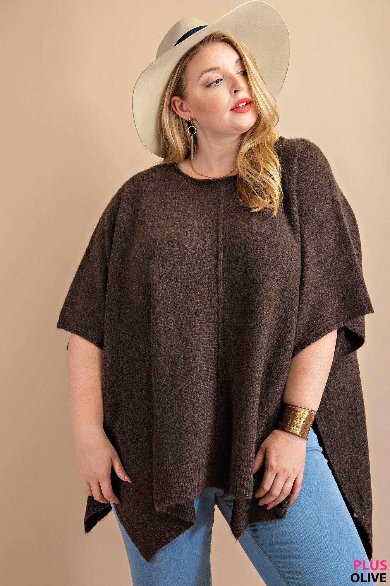 McKenzie Poncho Lightweight Sweater