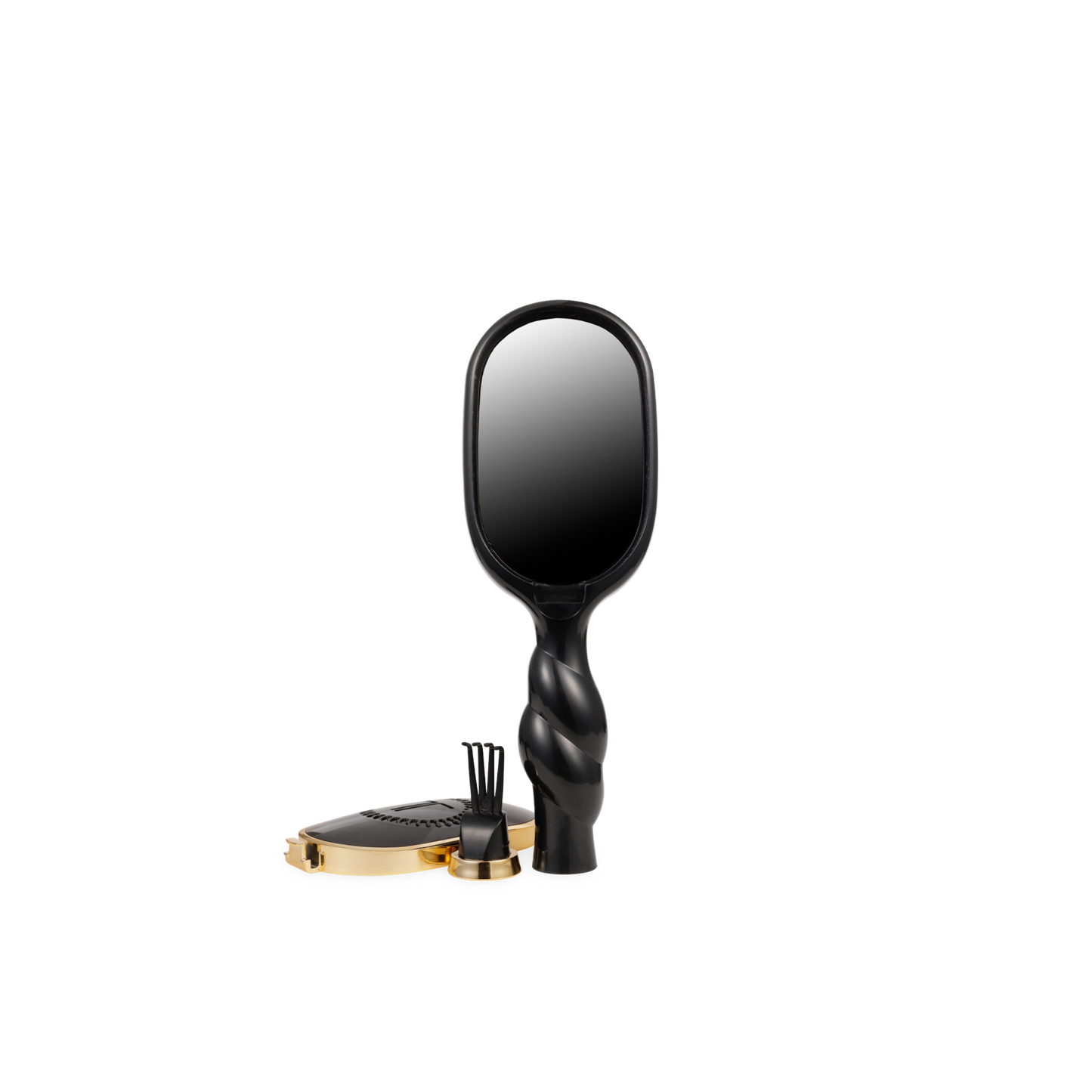 TELETIES - Mini Detangler Brush | Jet Black | Medium - Shoppe3130