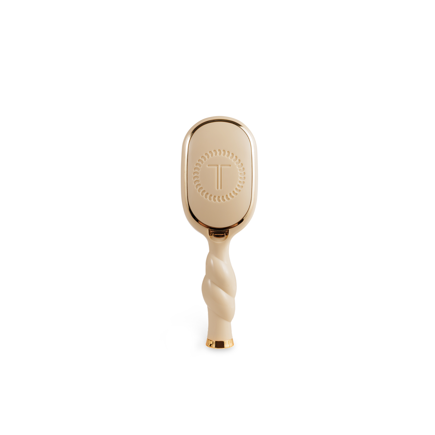 TELETIES - Mini Detangler Brush for Medium Hair - Tan - Shoppe3130