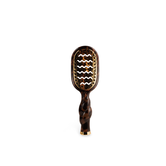 TELETIES - Mini Vented Brush | Tortoise - Shoppe3130