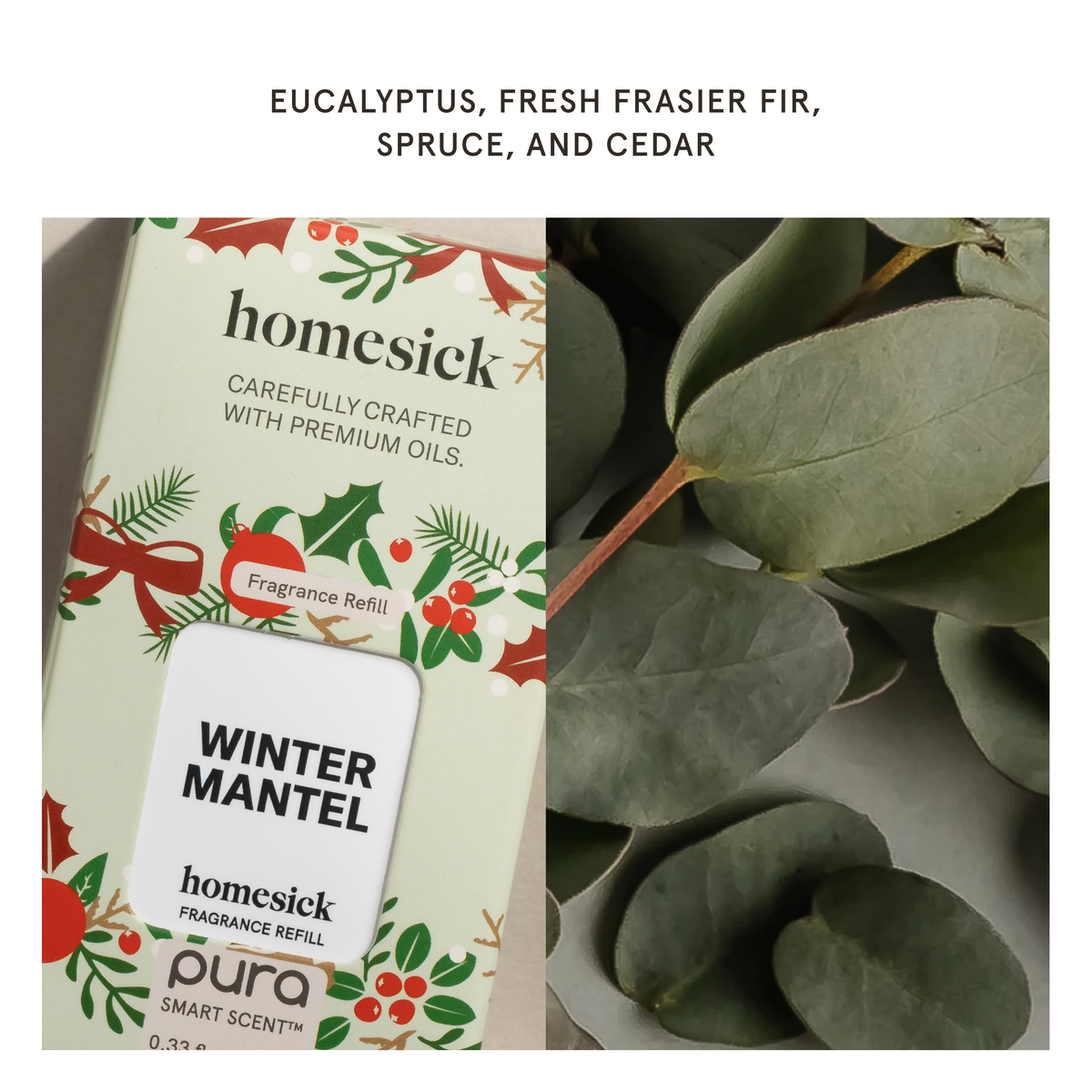 Pura - Winter Mantel by Homesick - Pura Home Refill - Shoppe3130
