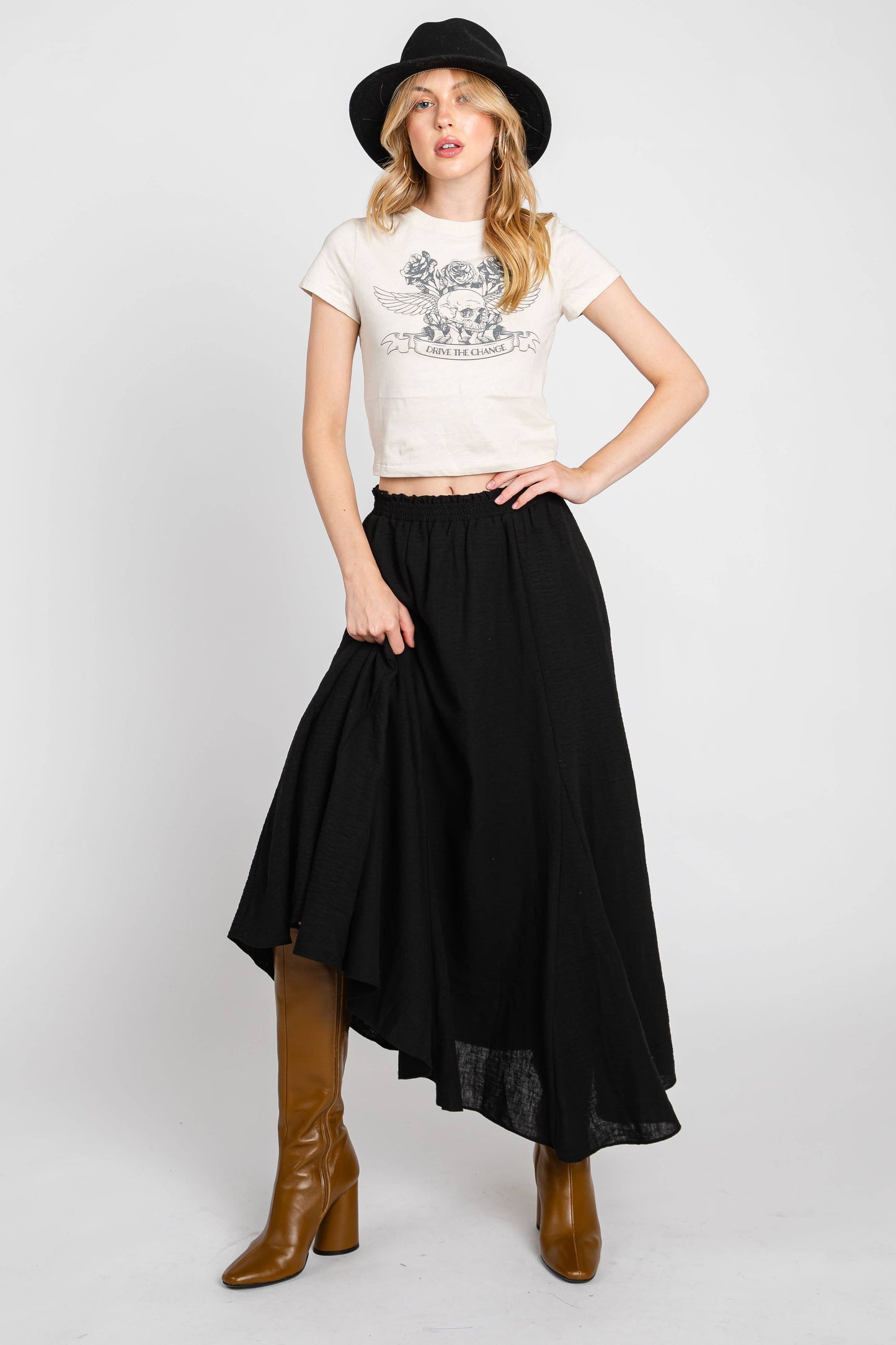 Gracie Flare Long Skirt