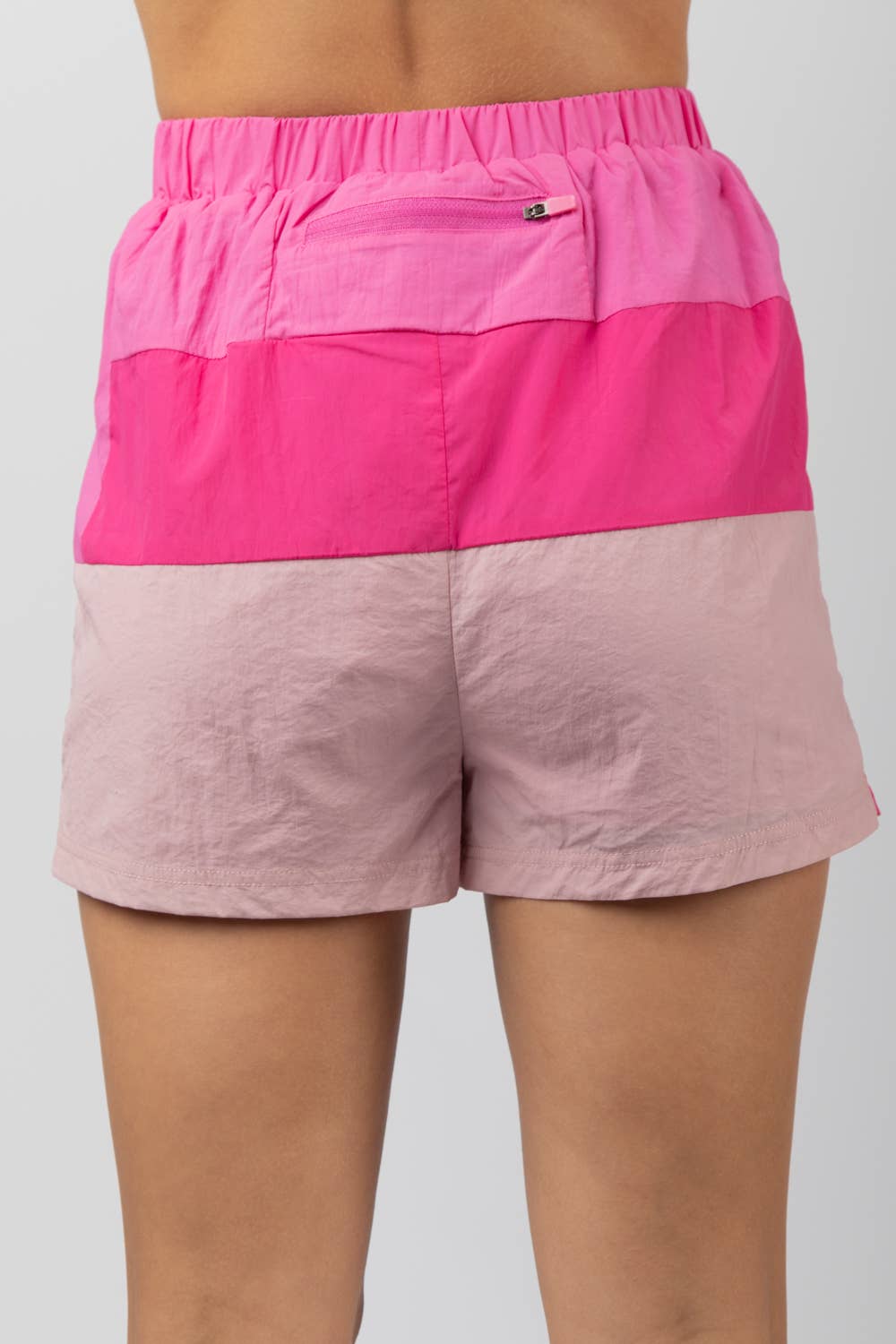 These Are The Days Color Block Activewear Skort