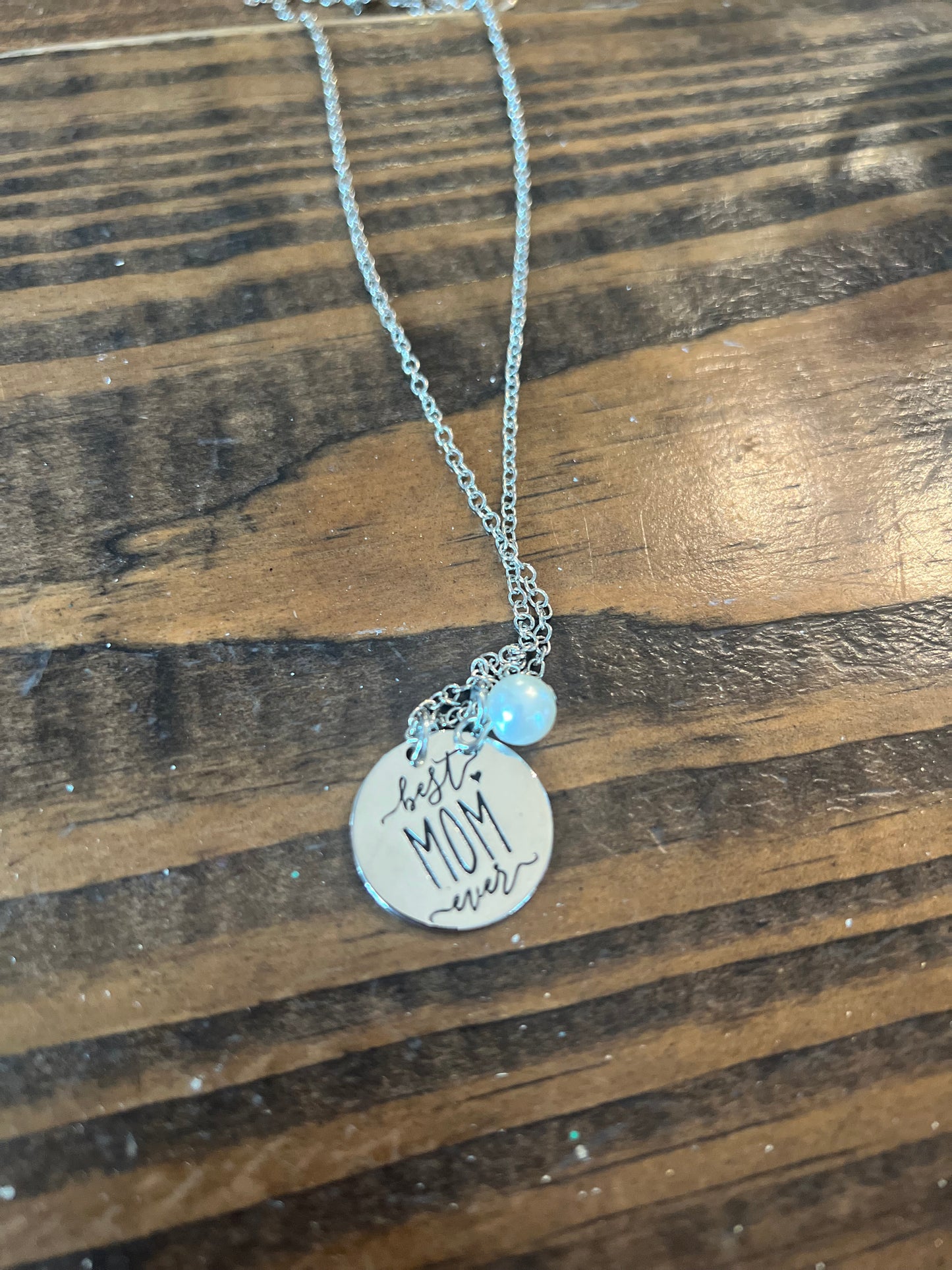 DOORBUSTER Silver Circle Inspiration Necklace