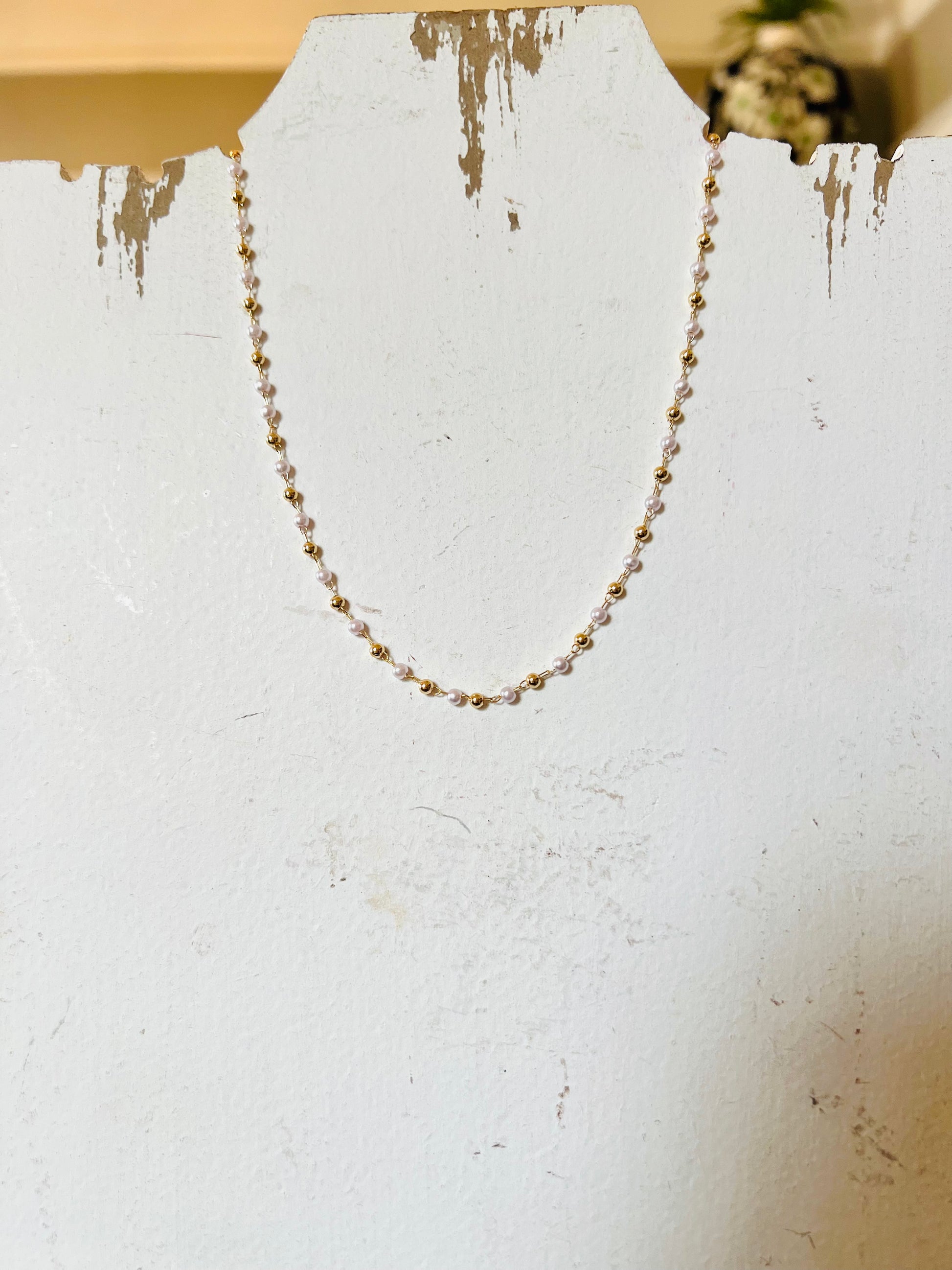 Champagne Kiss Pearl Necklace - Shoppe3130