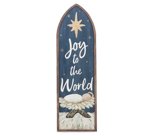 Joy To The World Porch Sign