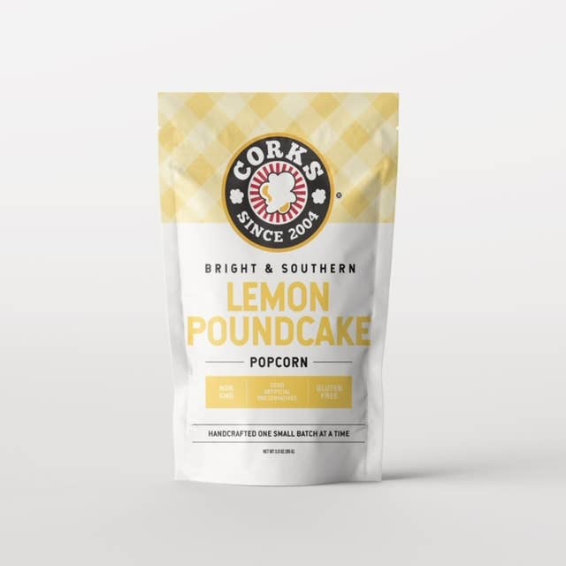 Corks Popcorn - Lemon Pound Cake Popcorn - Shoppe3130