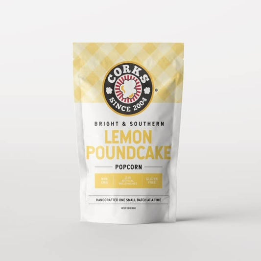 Corks Popcorn - Lemon Pound Cake Popcorn - Shoppe3130