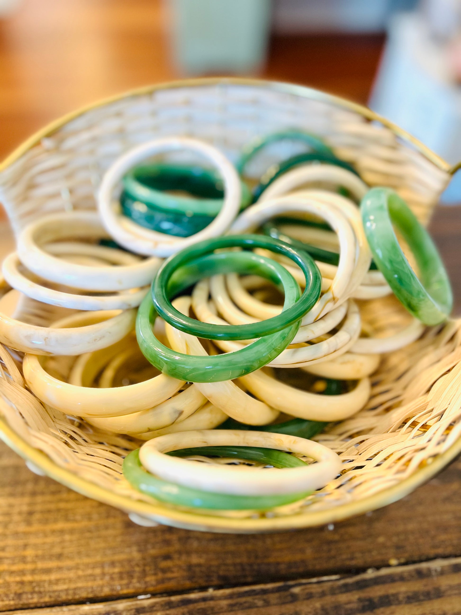 Jade Elise Bangle Bracelets - Shoppe3130