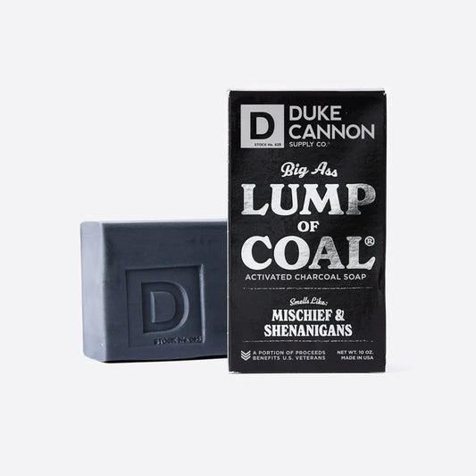 Duke Cannon Lump of Coal Brick of Soap