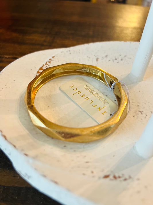 Golden Gigi Bangle Bracelet
