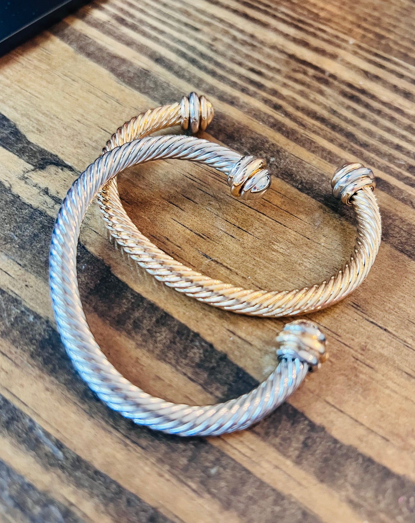 Two-Tone Grace Luxe Bracelets