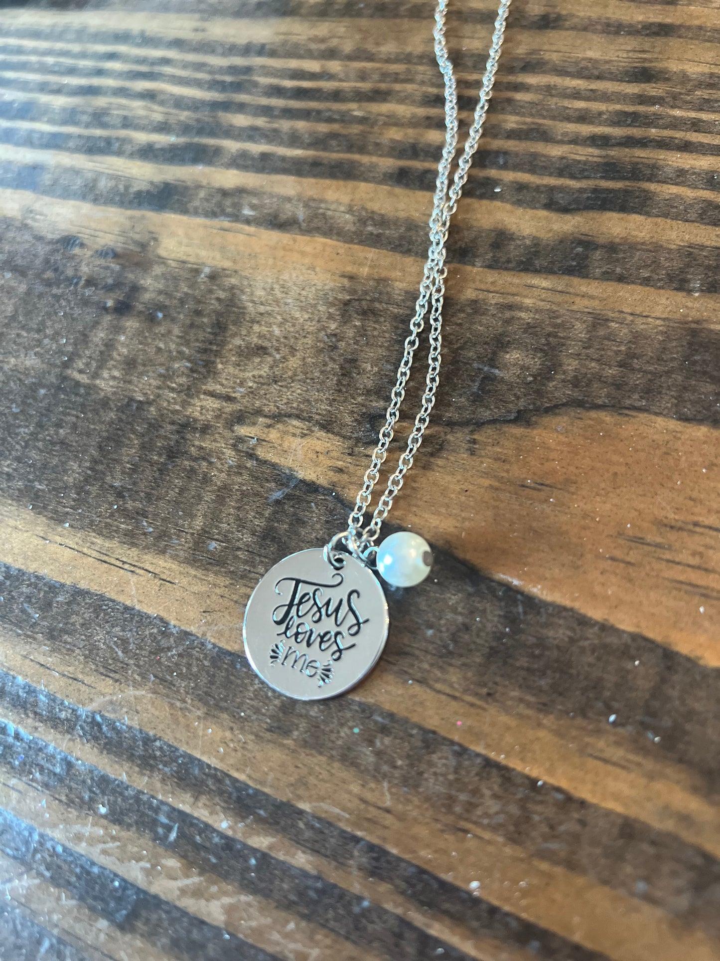 DOORBUSTER Silver Circle Inspiration Necklace