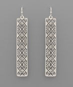 Tammy Rectangle Earrings - Shoppe3130