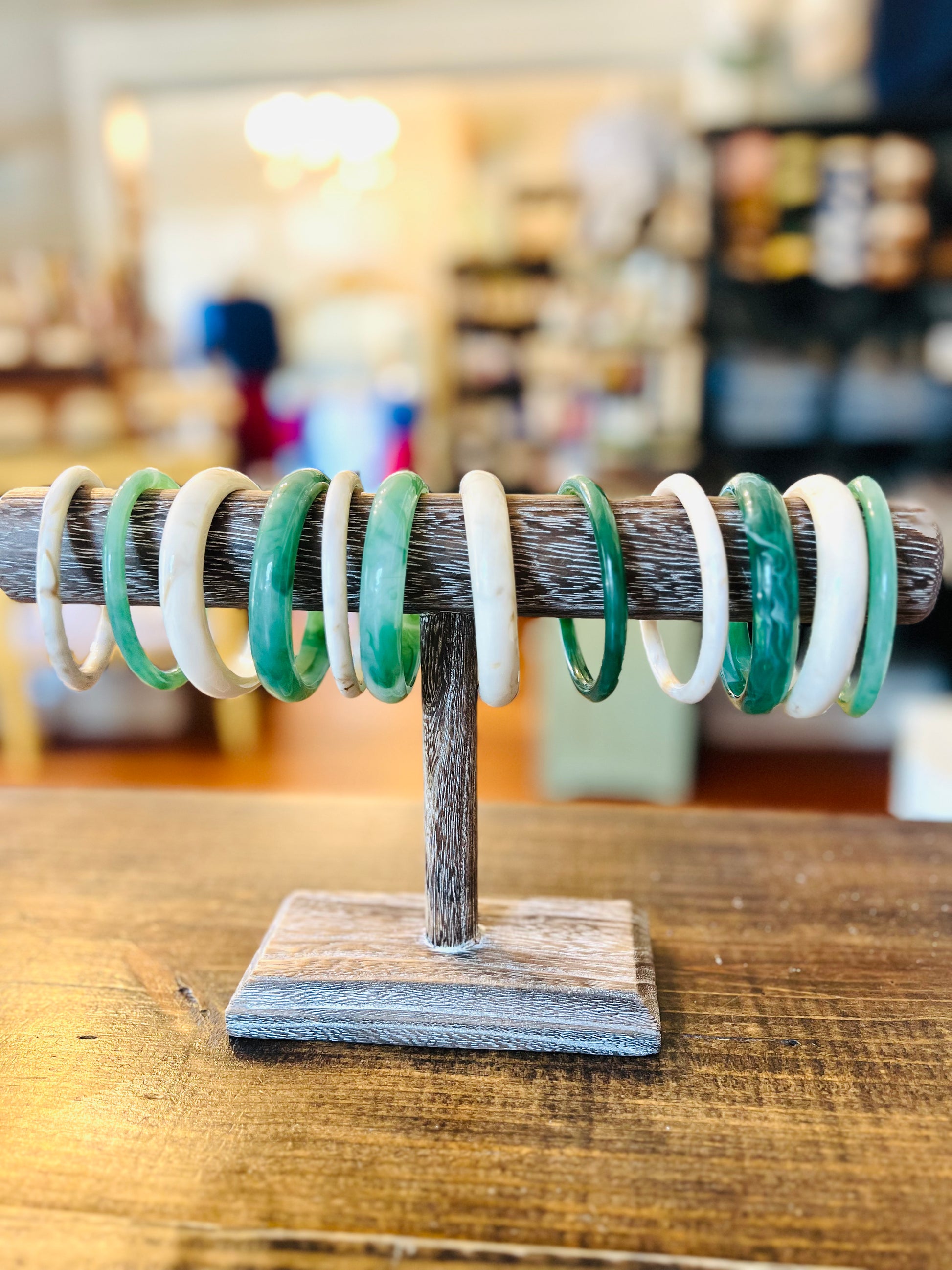 Jade Elise Bangle Bracelets - Shoppe3130