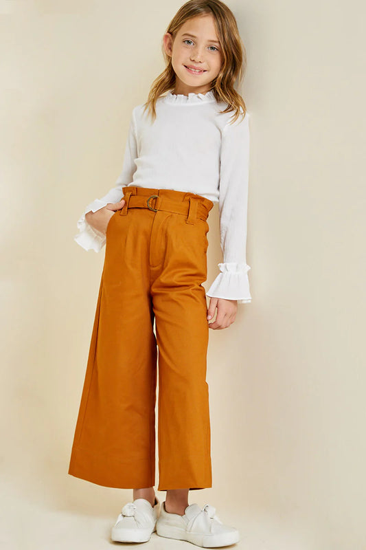 Anna Wide Leg Cropped Pants