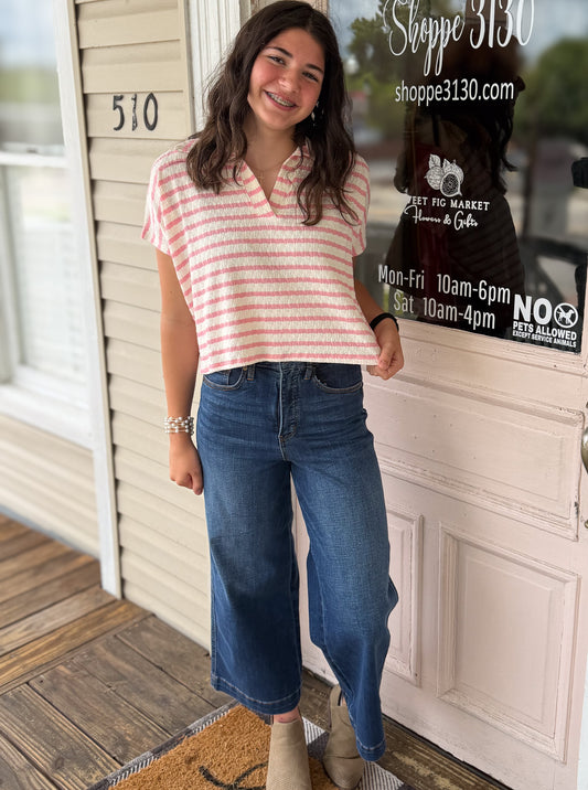 Claudia Ankle Judy Blue Jeans Dark Wash