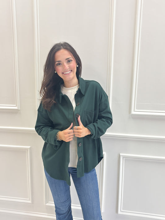 The Cozy Ridge Shacket - Jacket