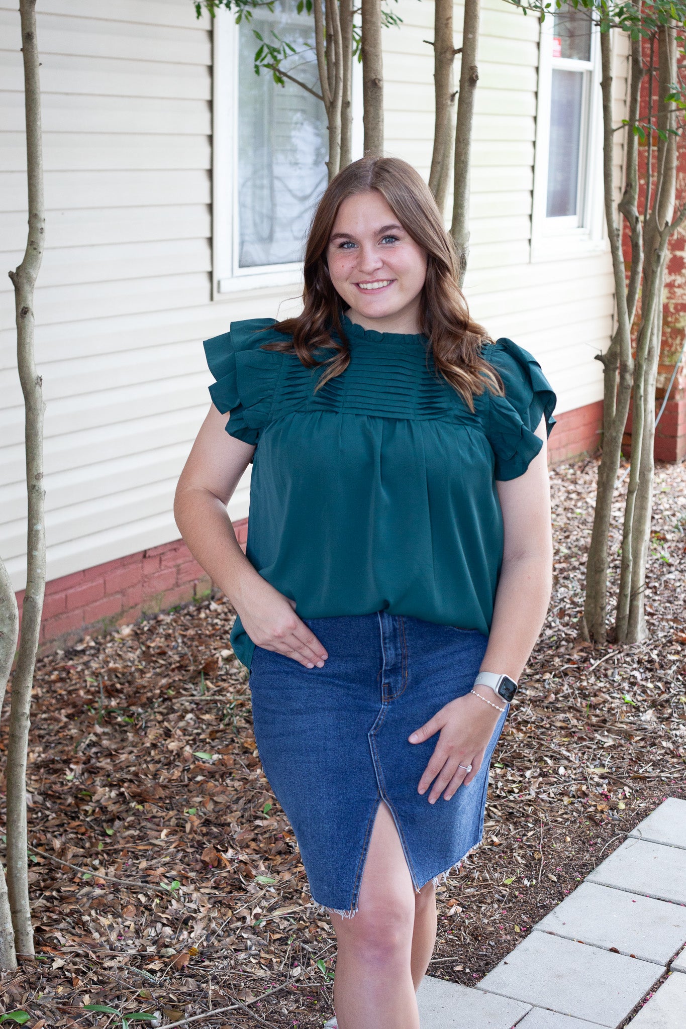 Jean skirt for clearance sale