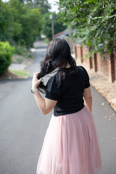 "Hello Beautiful" Short Sleeve Sweater Top