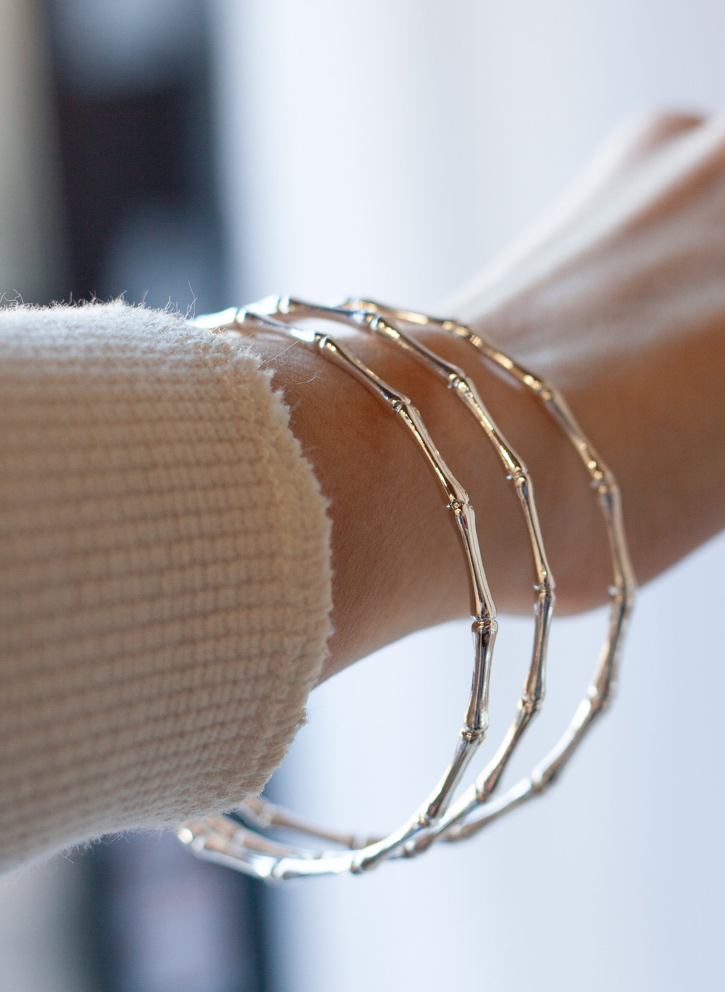 Bamboo Bangle Bracelet - Shoppe3130