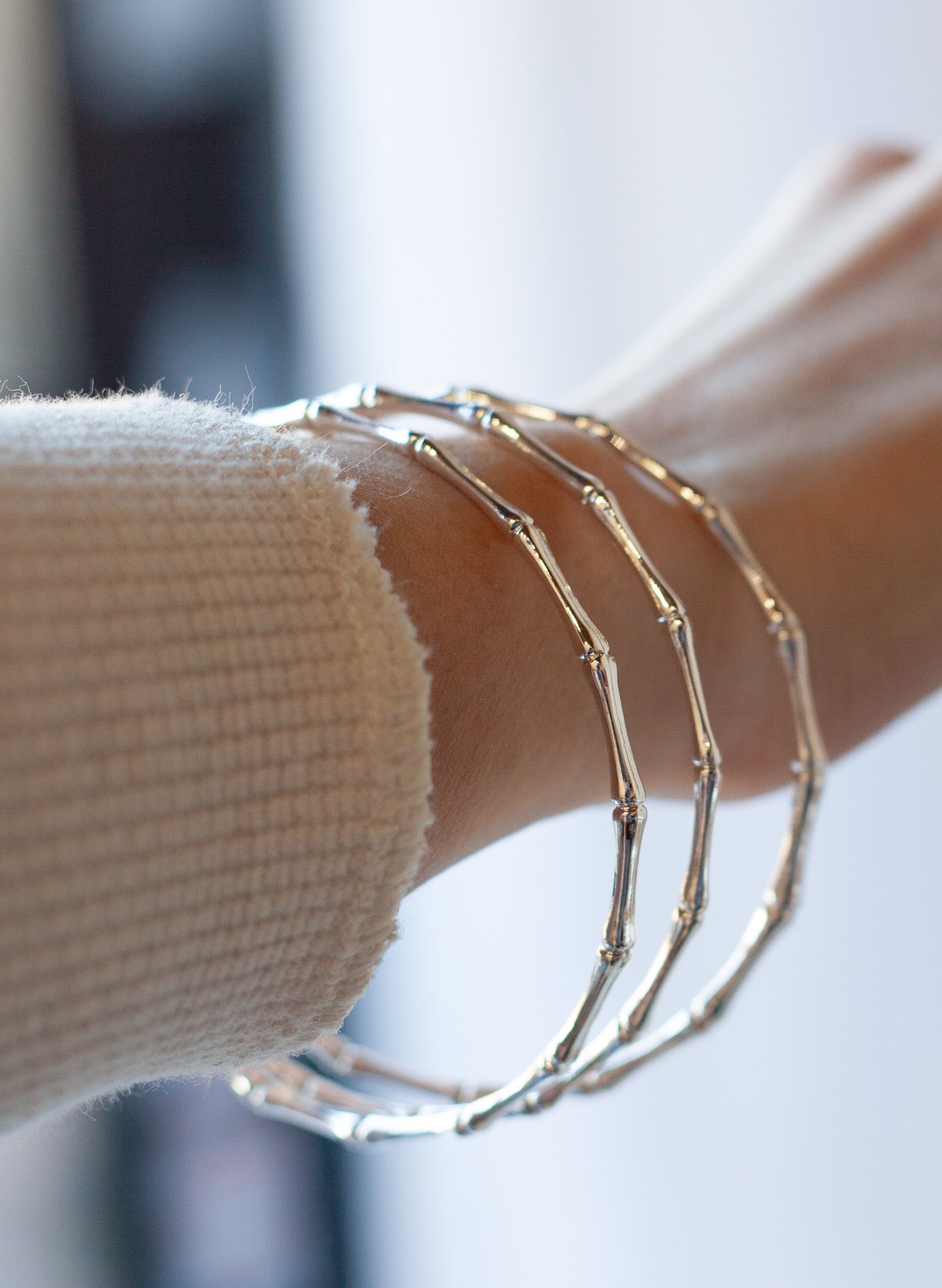 Bamboo Bangle Bracelet - Shoppe3130