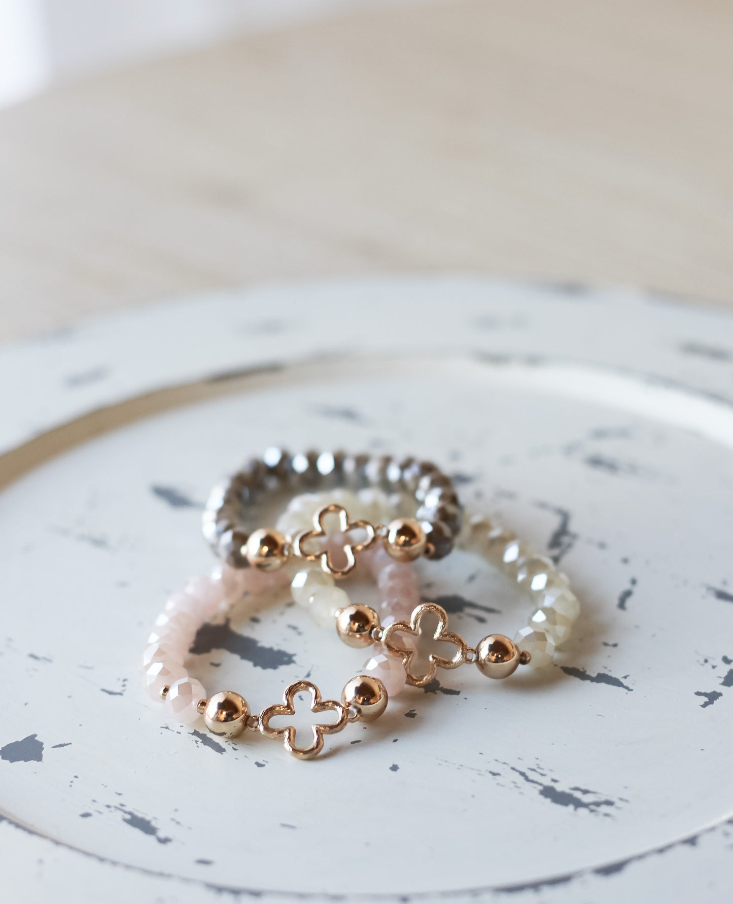 Diamond Cut Quad Bracelet - Shoppe3130