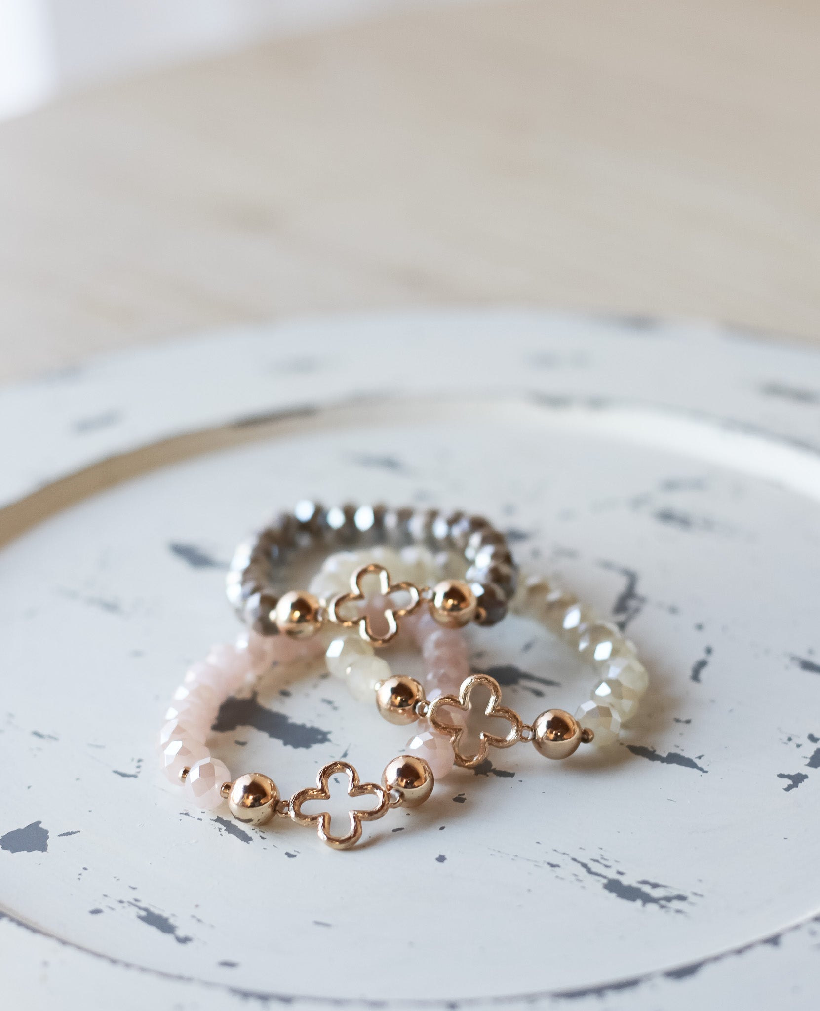 Diamond Cut Quad Bracelet - Shoppe3130