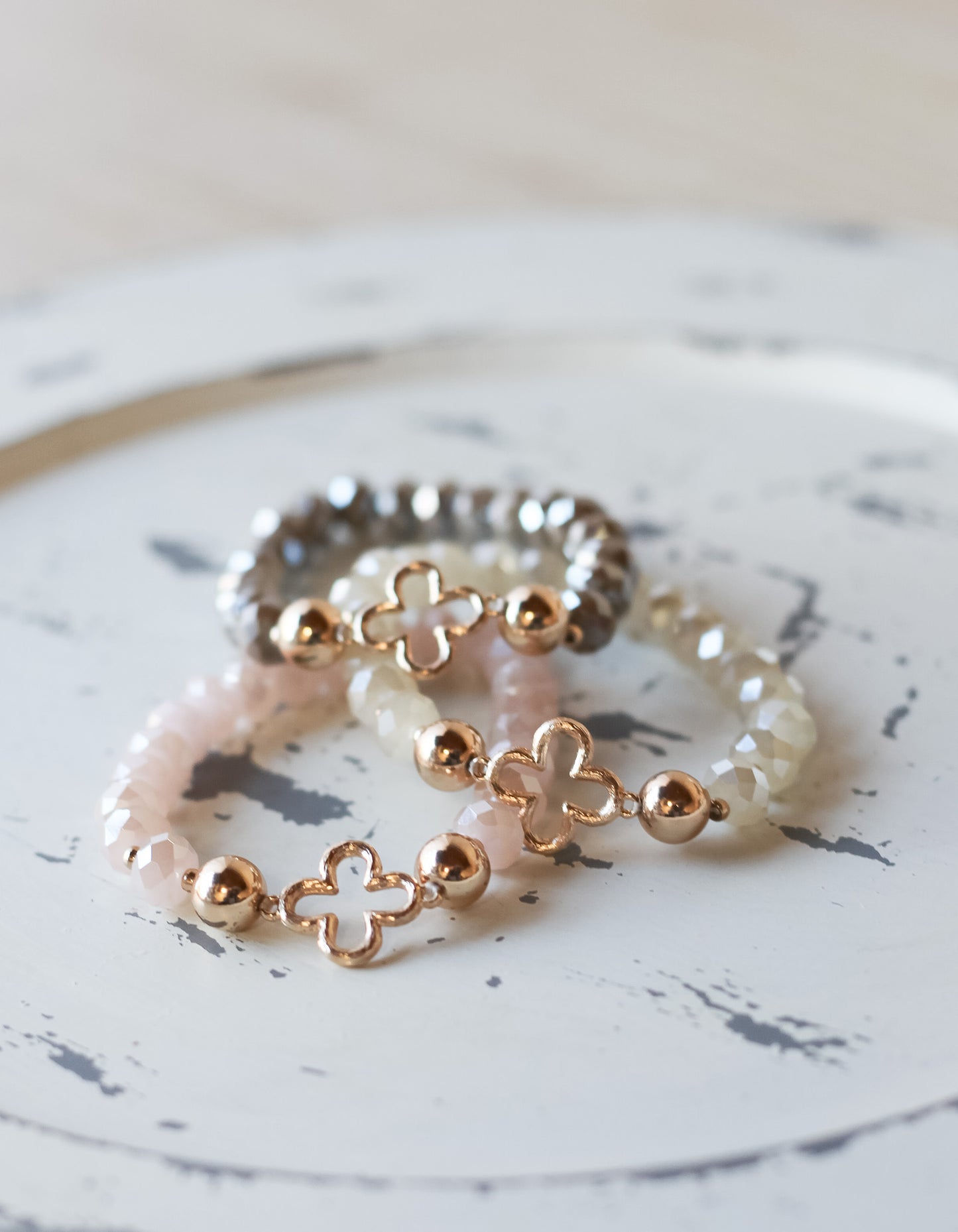 Diamond Cut Quad Bracelet - Shoppe3130