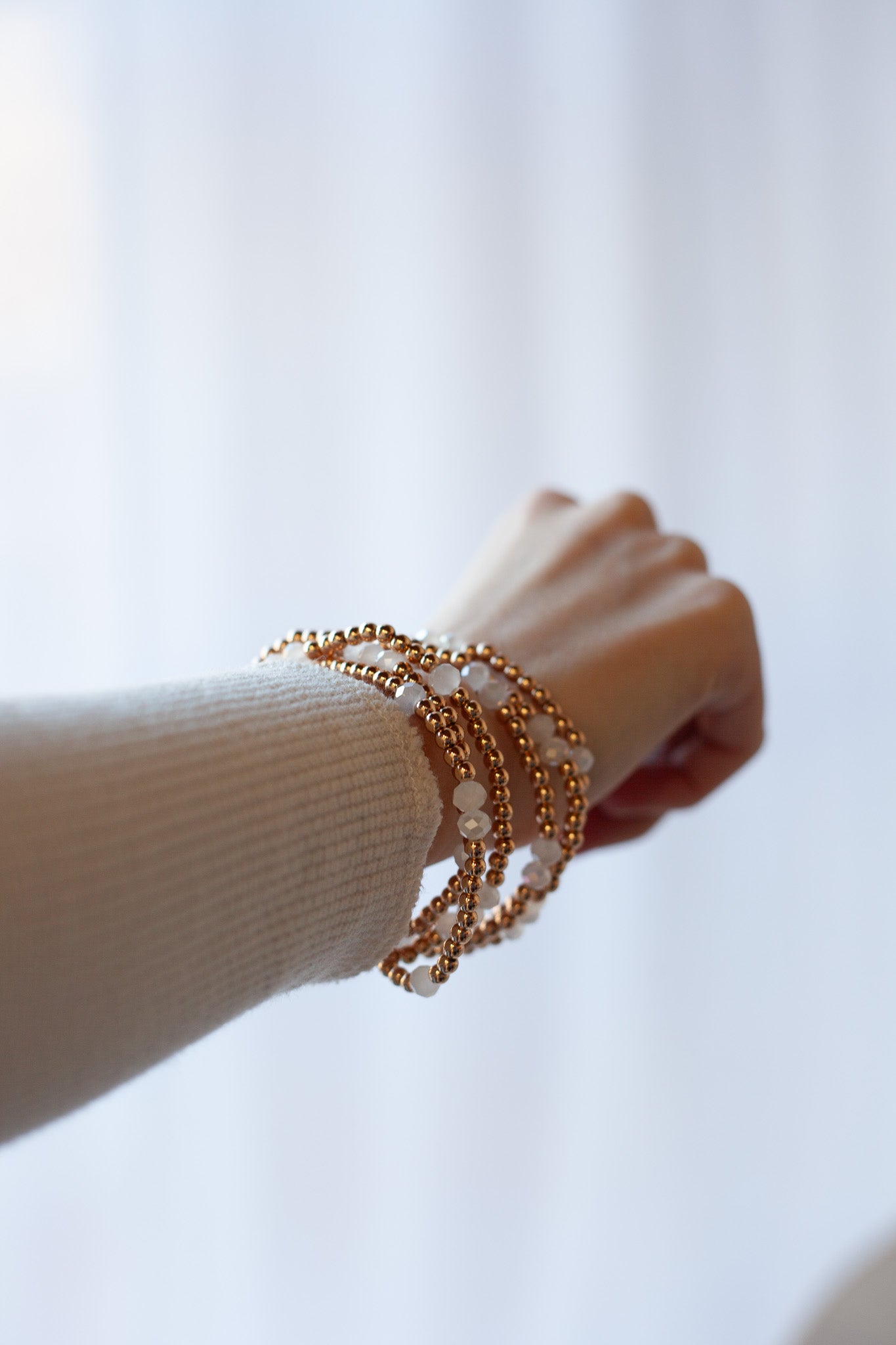 Water Resistant Beaded Color Bracelet - Shoppe3130