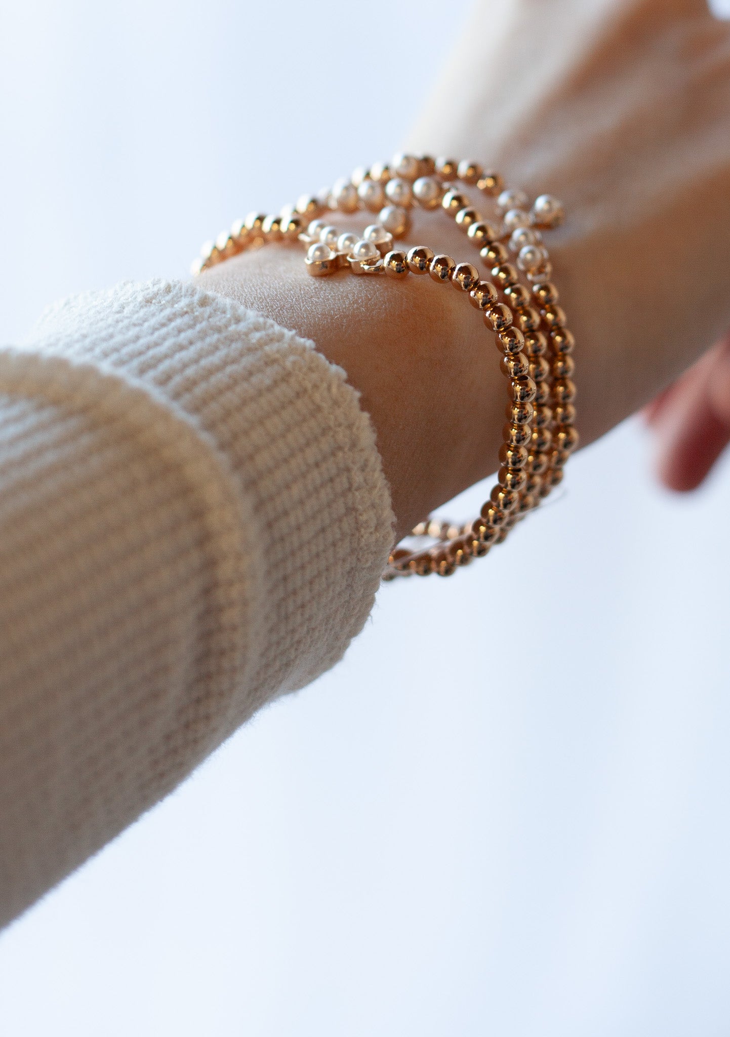 Cross On My Mind Bracelet Stack Water Resistant - Shoppe3130